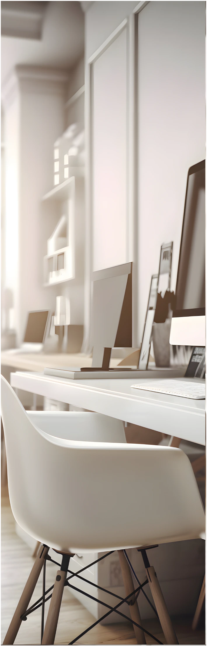 Modern building interior